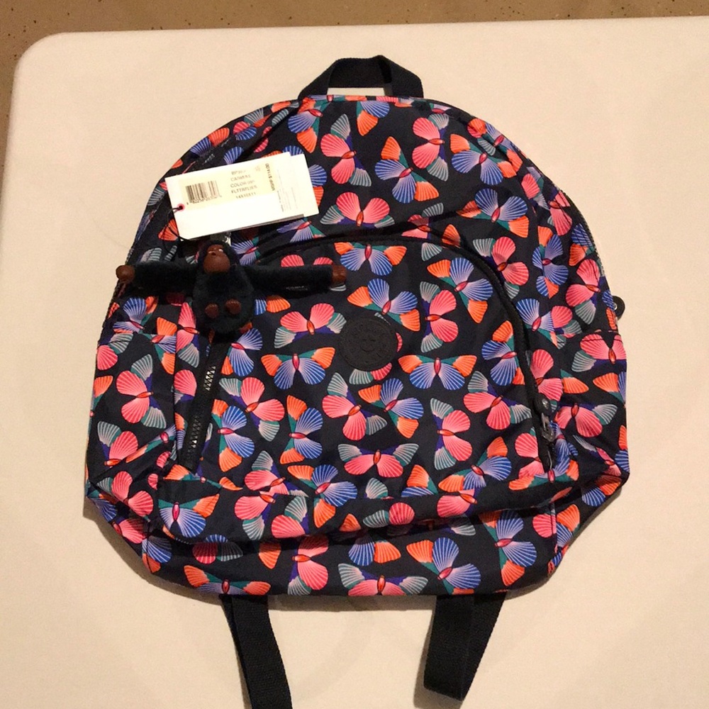 NWT! Kipling Carmine Backpack